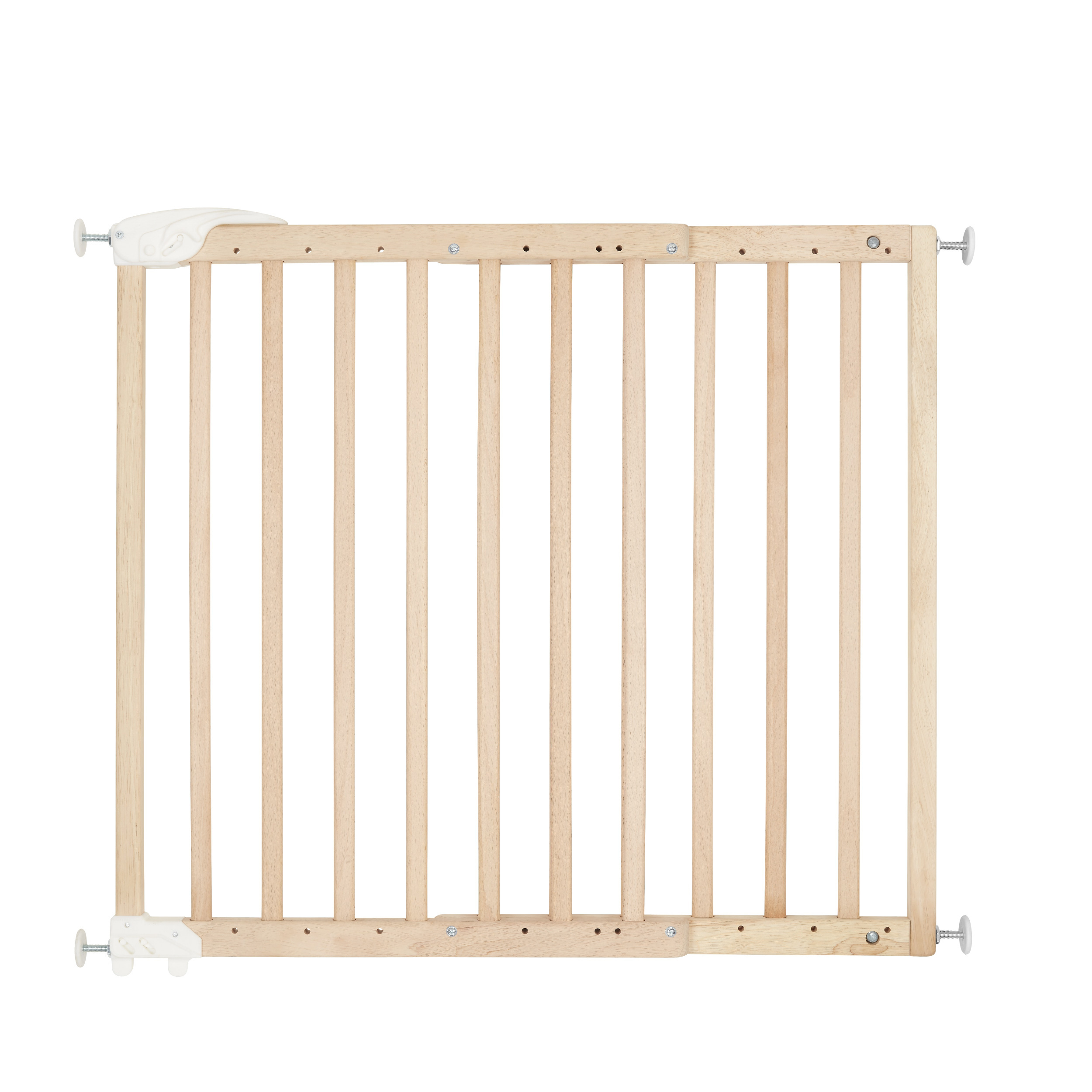 Badabulle Barrière de Sécurité Deco Pop - Barrière Extensible pour Ouverture de 63 à 106cm - Fixation Vis Bois