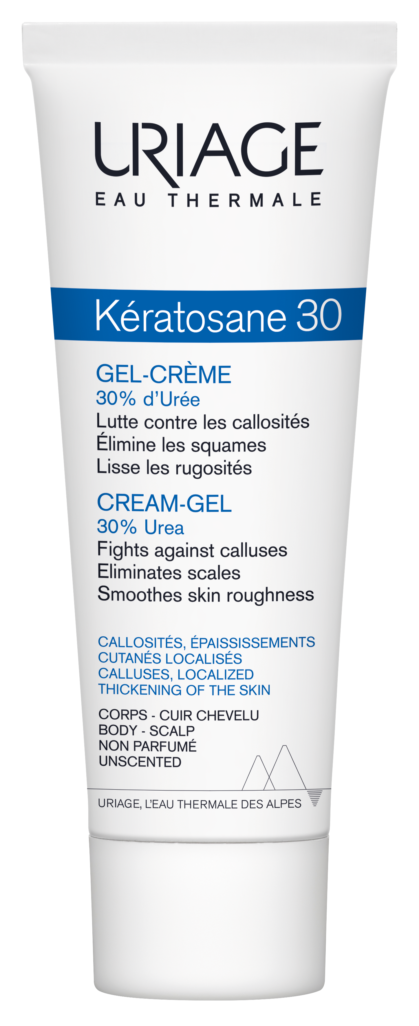 Uriage Kératosane 30 Gel-Créme gel-crème adoucissant 75 ml