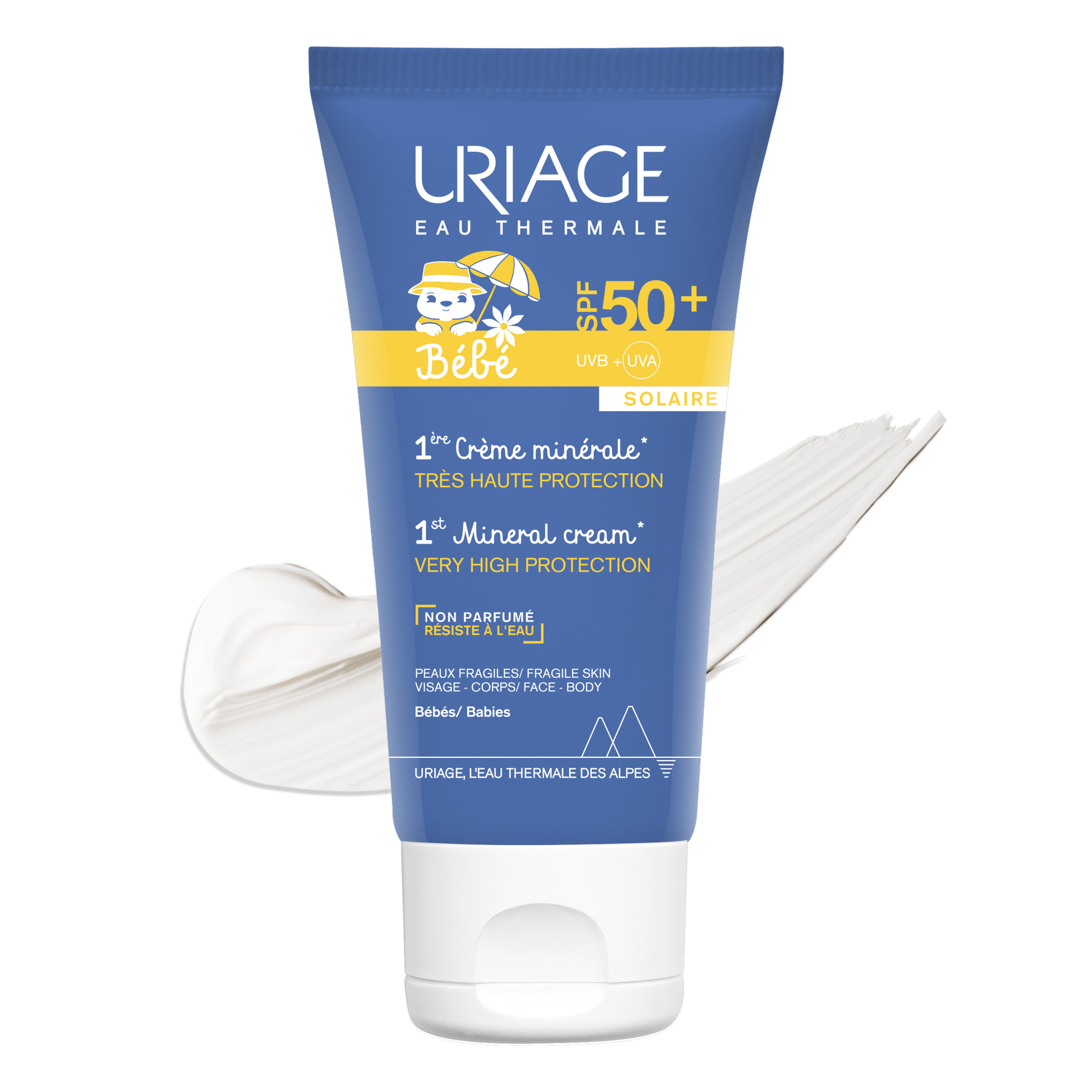 Uriage Bébé 1ere Minérale SPF 50+ solaire minérale SPF 50+ 50 ml