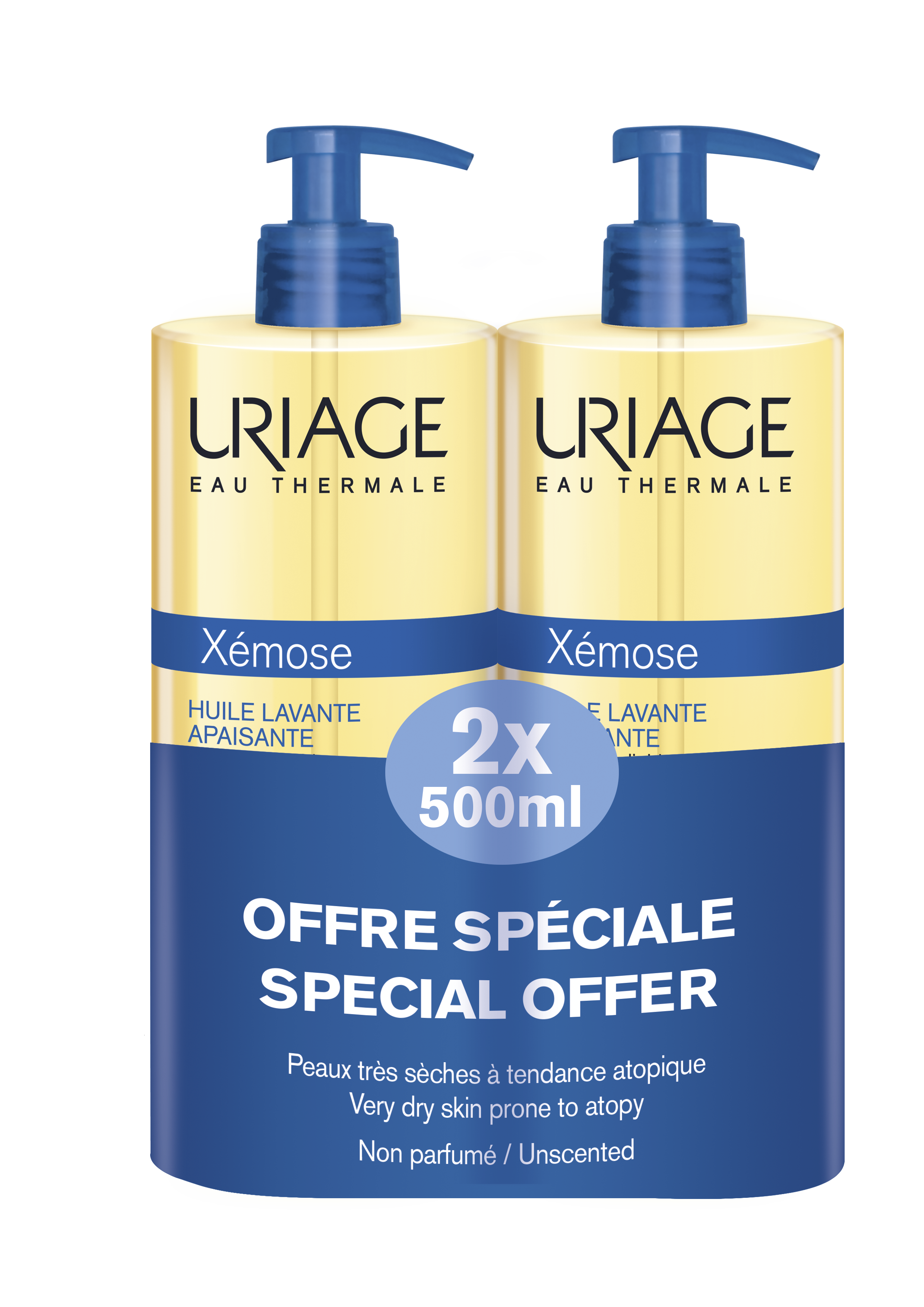 Duo Xémose Huile Lavante 2x500ml