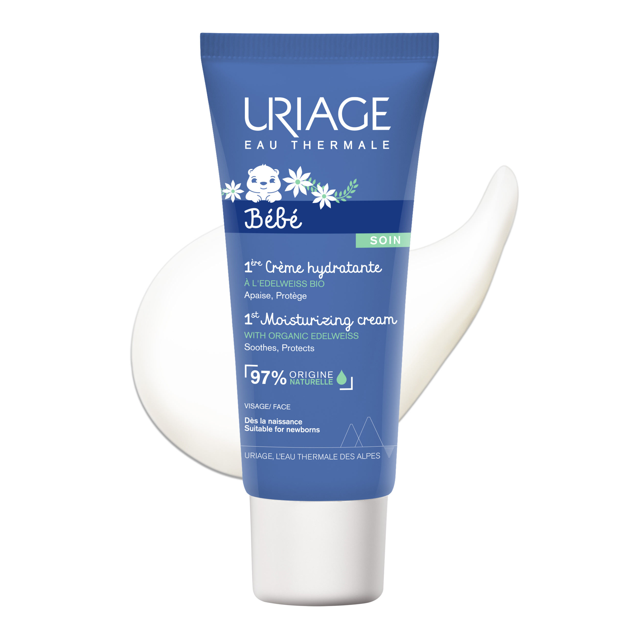 Uriage Bébé 1ere Hydratante crème hydratante pour enfant 40 m