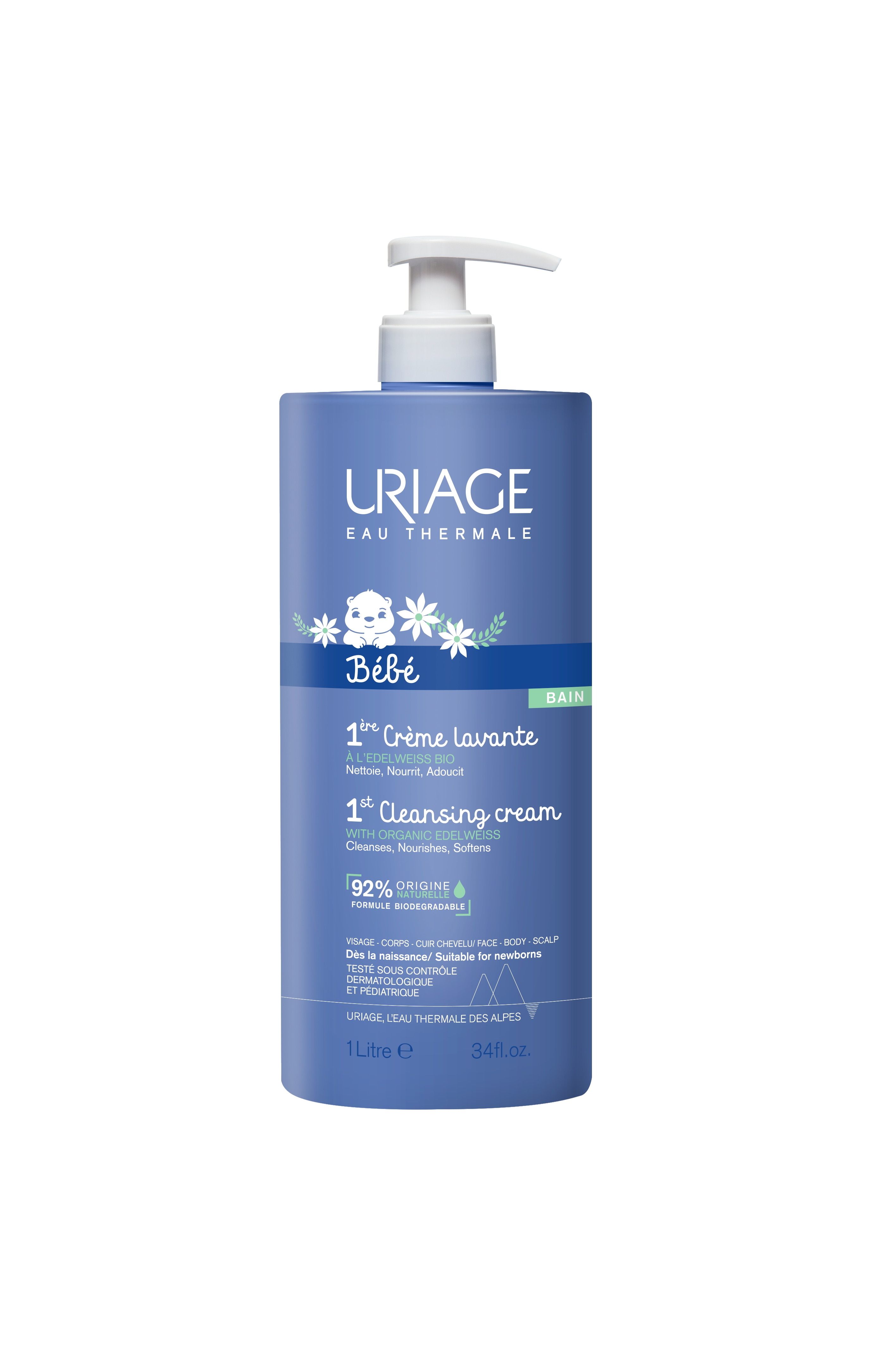 1ère crème lavante 1L