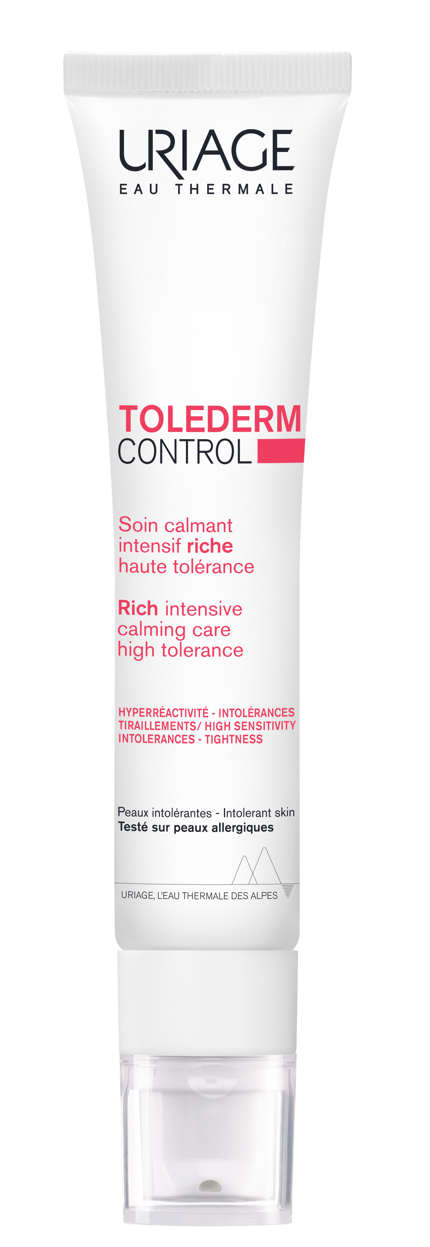 Soin Visage Tolederm Control Soin Calmant Intensif Riche Haute Tolérane Uriage Le Flacon De 40ml