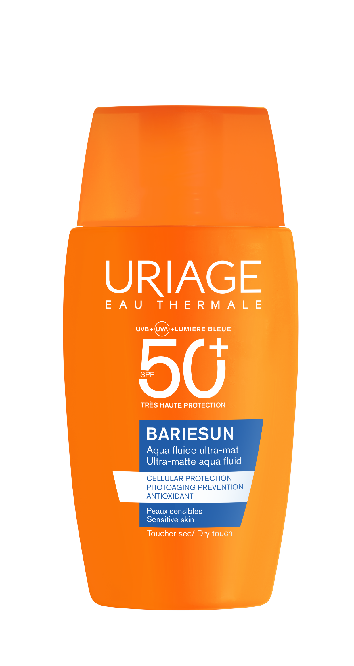 Uriage Bariésun Ultra Matte Aqua Fluid SPF50+ fluide matifiant protecteur visage SPF 50+ 50 ml