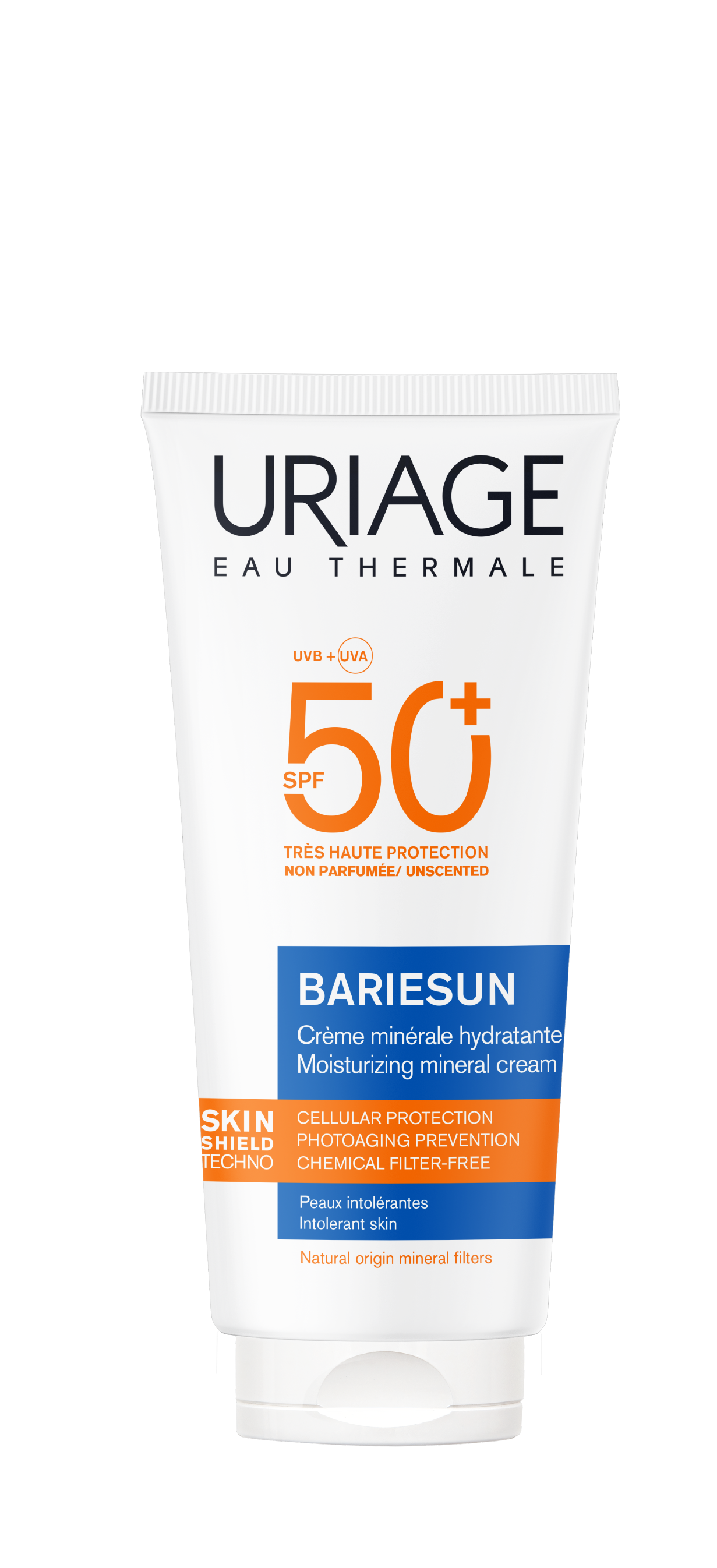 Uriage Bariesun Crème Minerale Hydratante SPF50+ 100ml