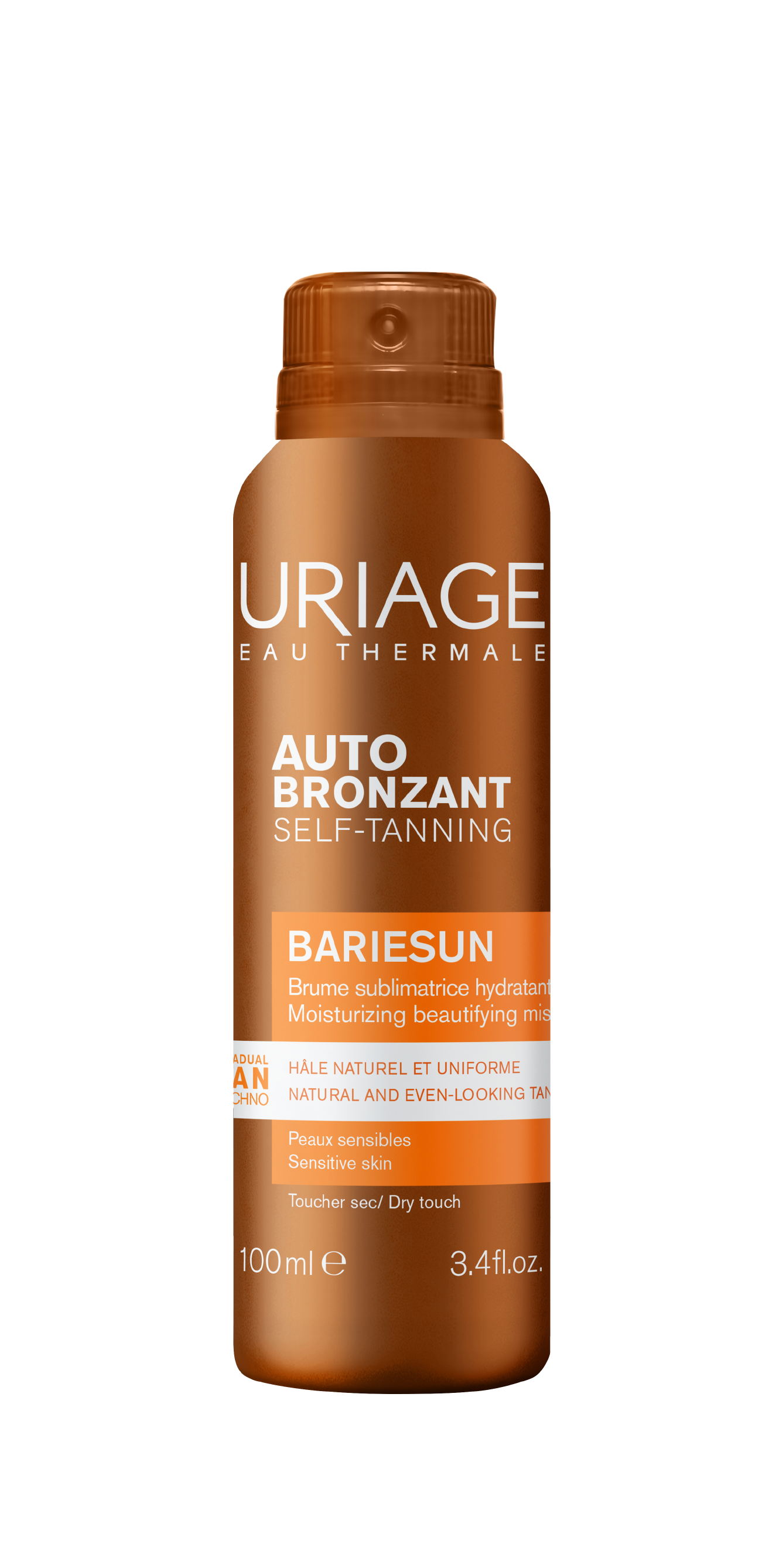 Uriage Bariesun Brume subilimatrice hydratante Autobronzant 100ml