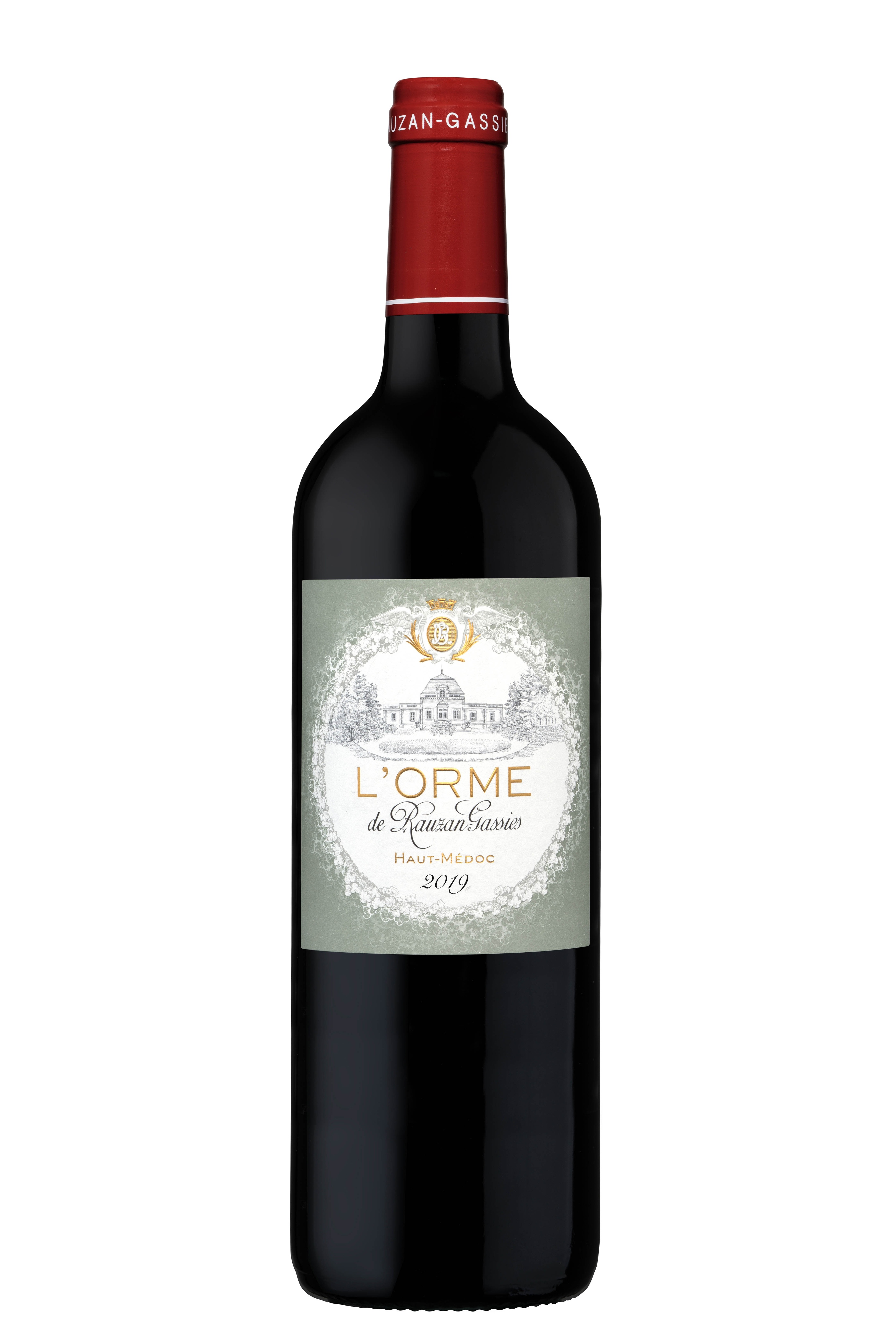 L'Orme de Rauzan Gassies, 2019 - Haut-Médoc AOP - Rouge - 75 cl