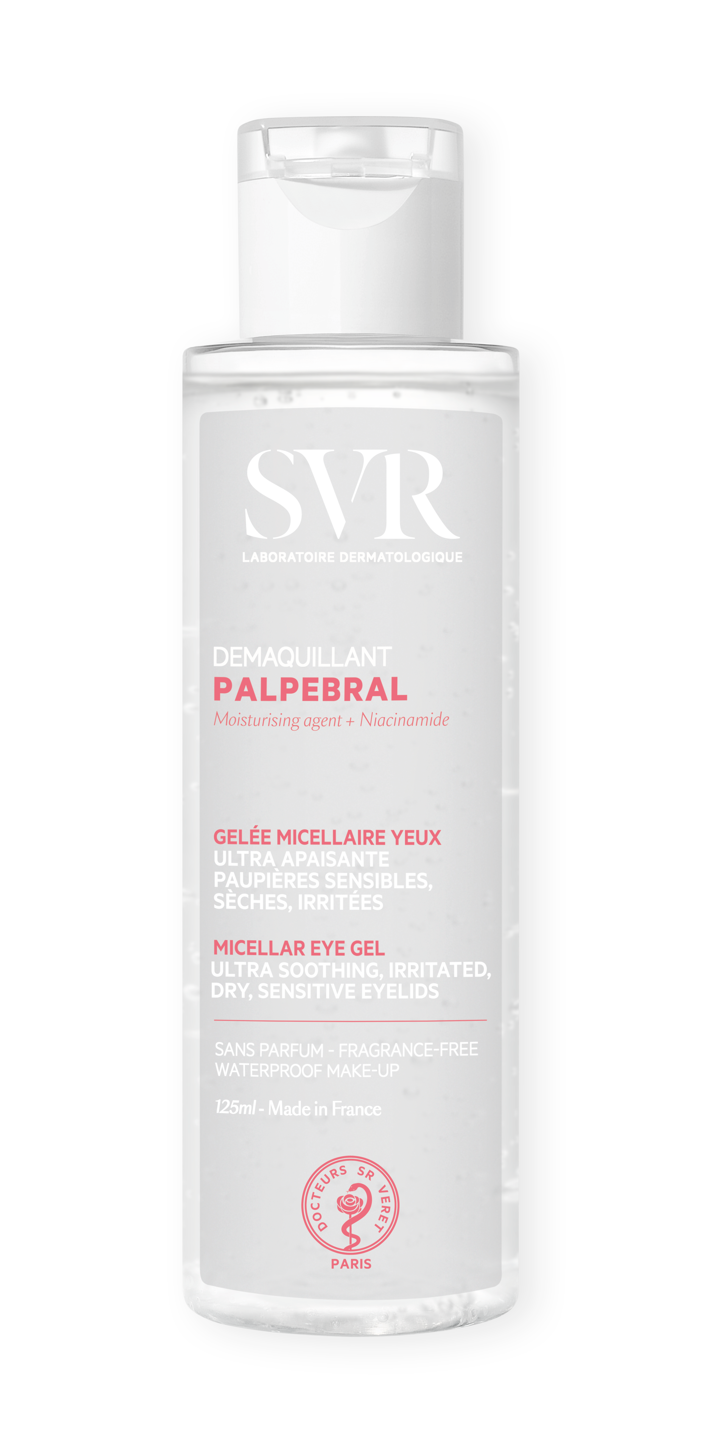 Démaquillant Gelée Micellaire Yeux Ultra Apaisante Paupières Sensibles Sèches Irritées By Topialyse Laboratoire Svr Le Flacon De 125ml