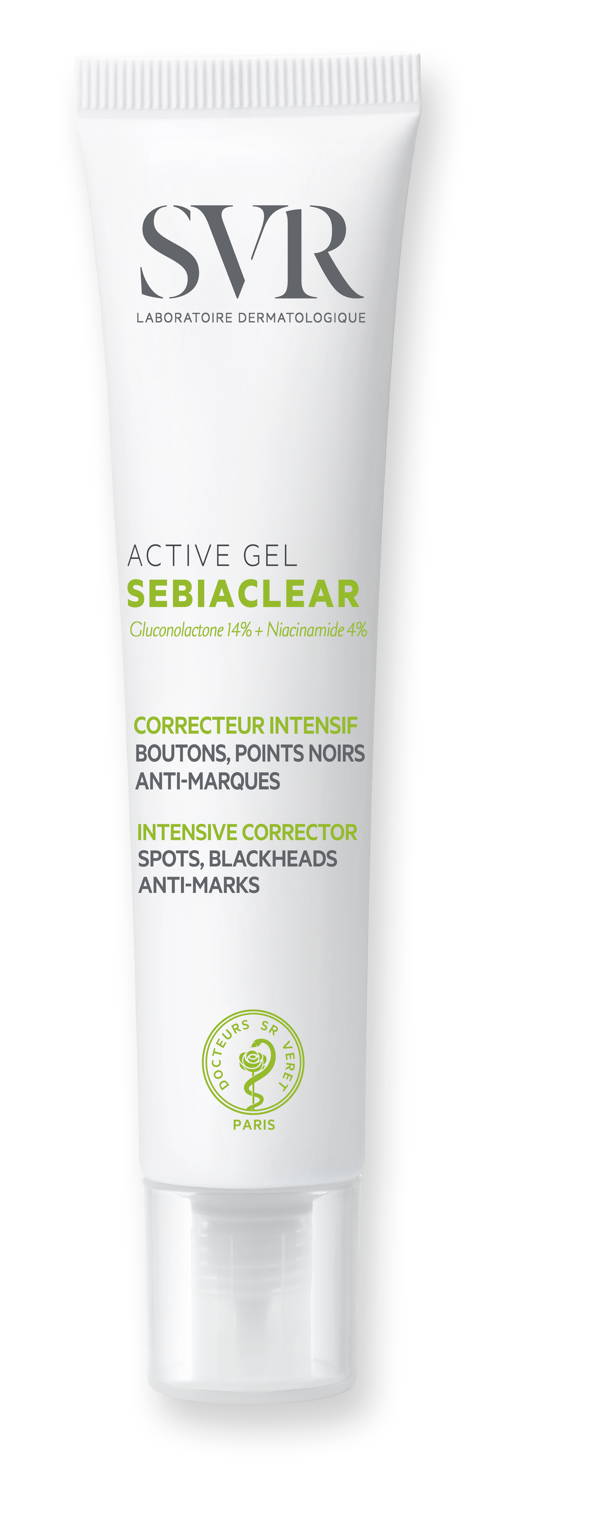 Soin Visage Sebiaclear Correcteur Bouton & Point Laboratoire Svr Le Tube De 40ml