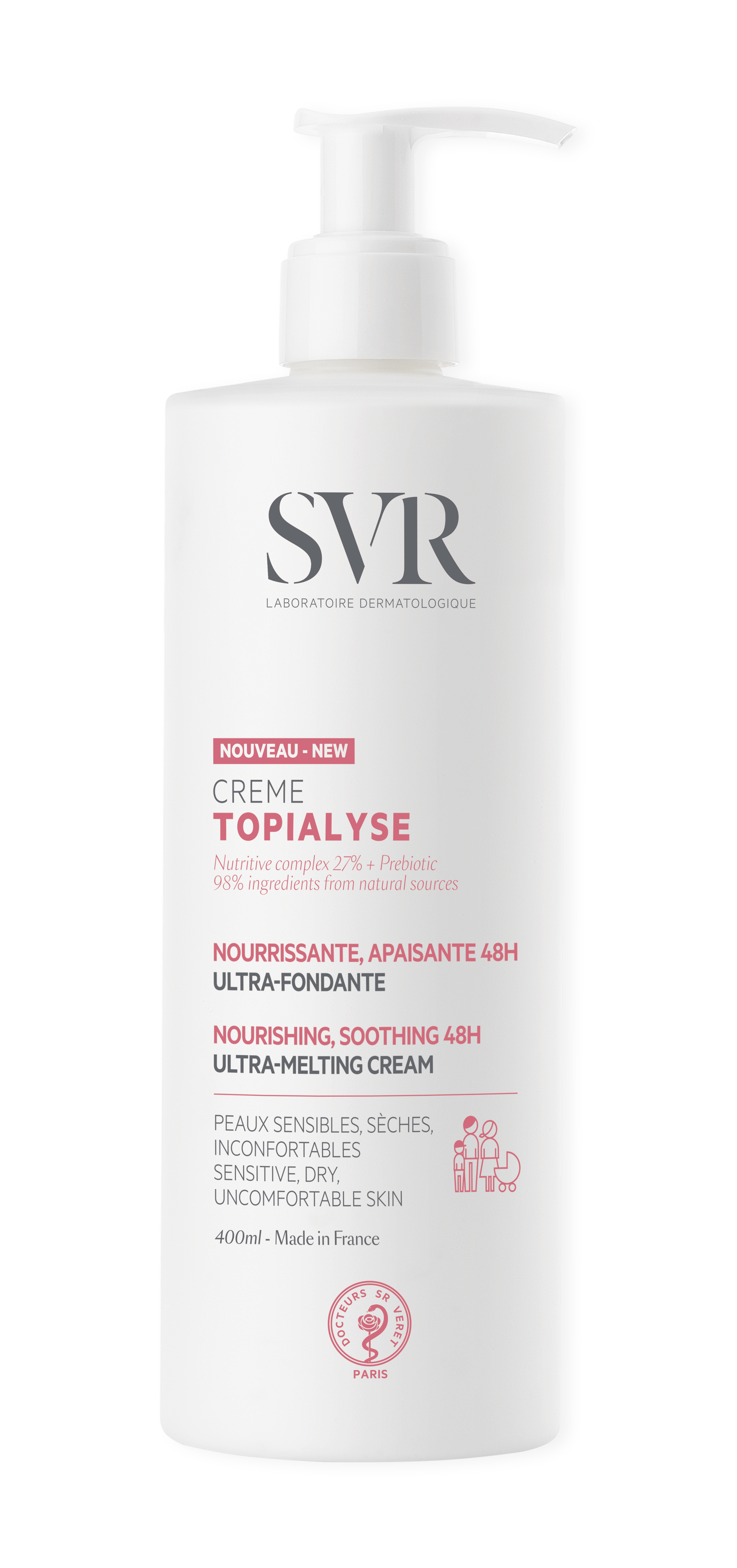Crème De Soin Crème Main Et Corps Laboratoire Svr Le Tube De 200ml - vue 5