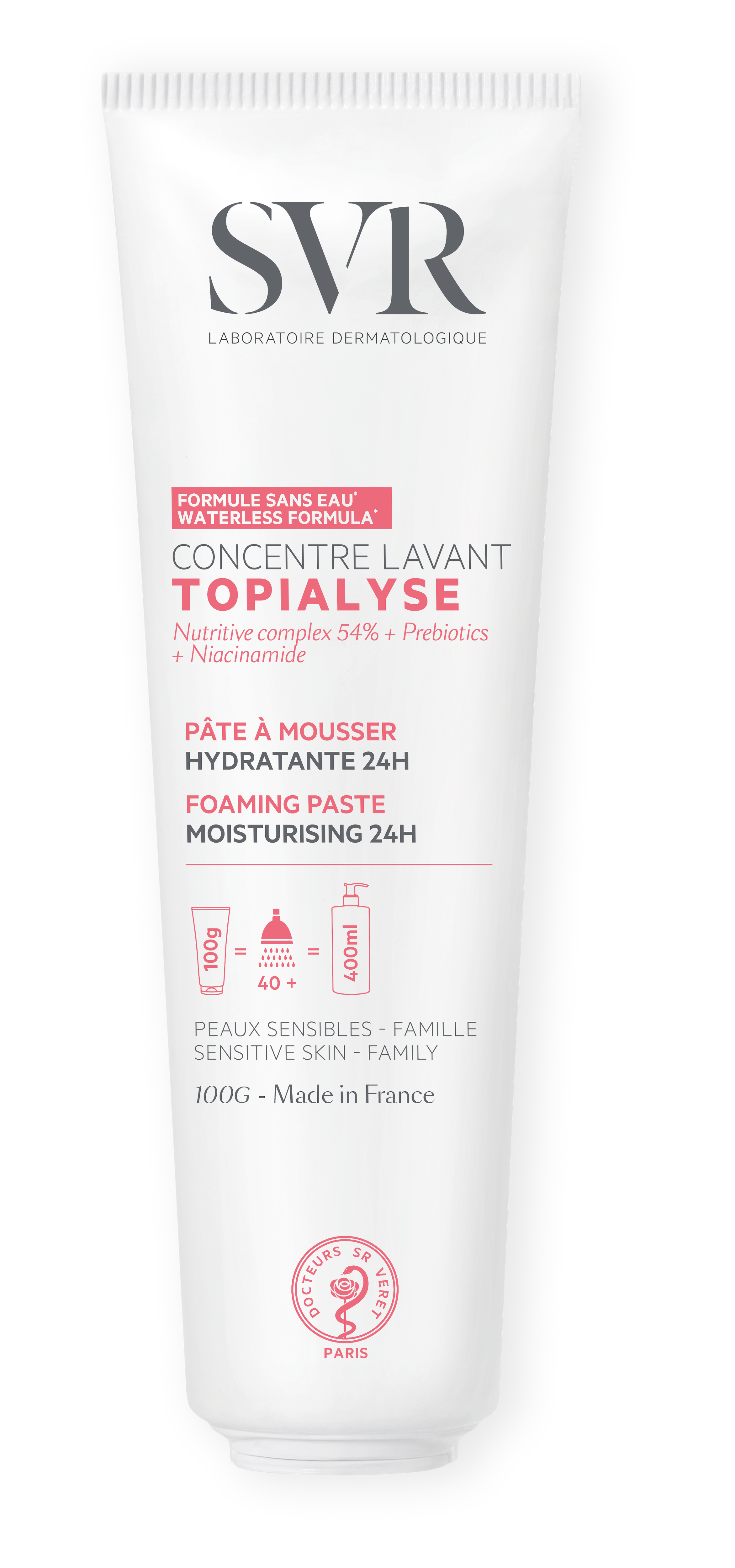 Crème Lavante Topialyse Hydratante Laboratoire Svr Le Flacon De