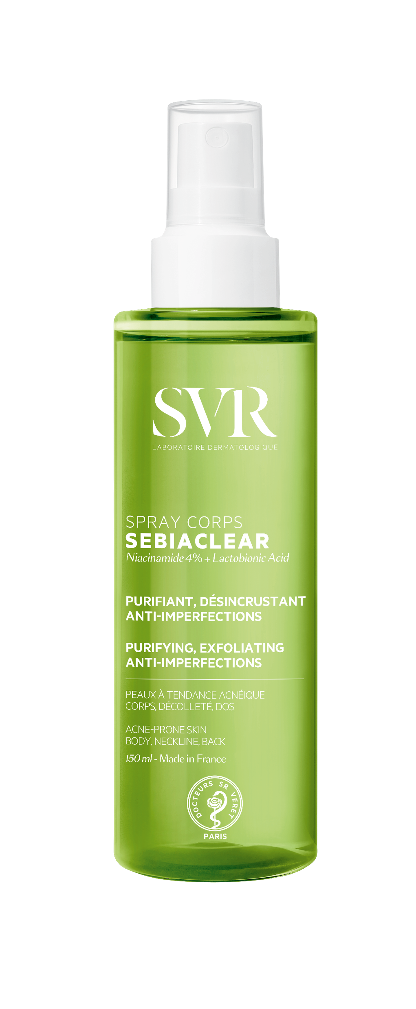Soin Visage Anti imperfection Sebiaclear Laboratoire Svr Le Flacon De 150ml