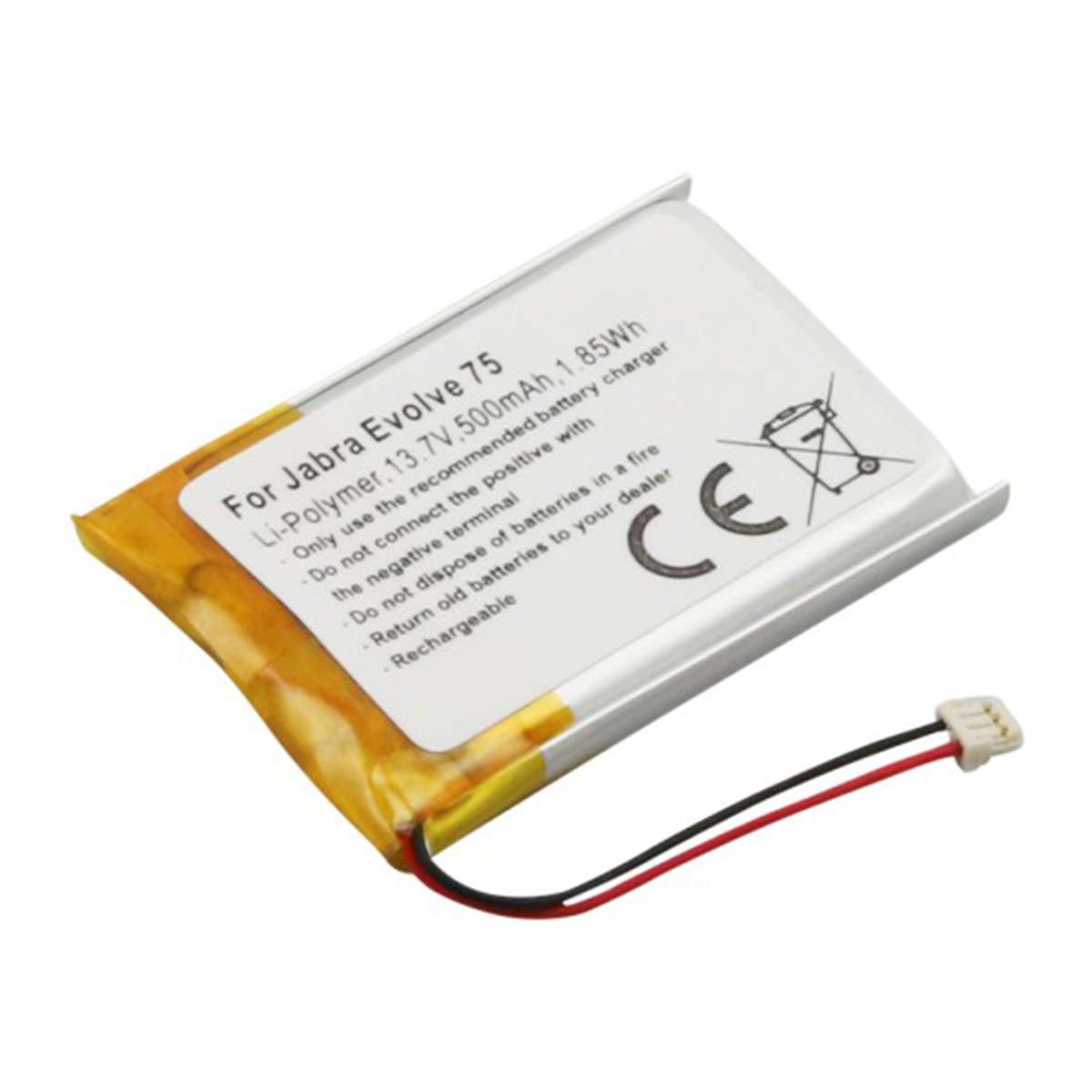 Coussinets Gel Rafraîchissant Pour Jabra Evolve 75/75+/75UC/75MS | Housses Oreille Tissu Respirant Remplacement