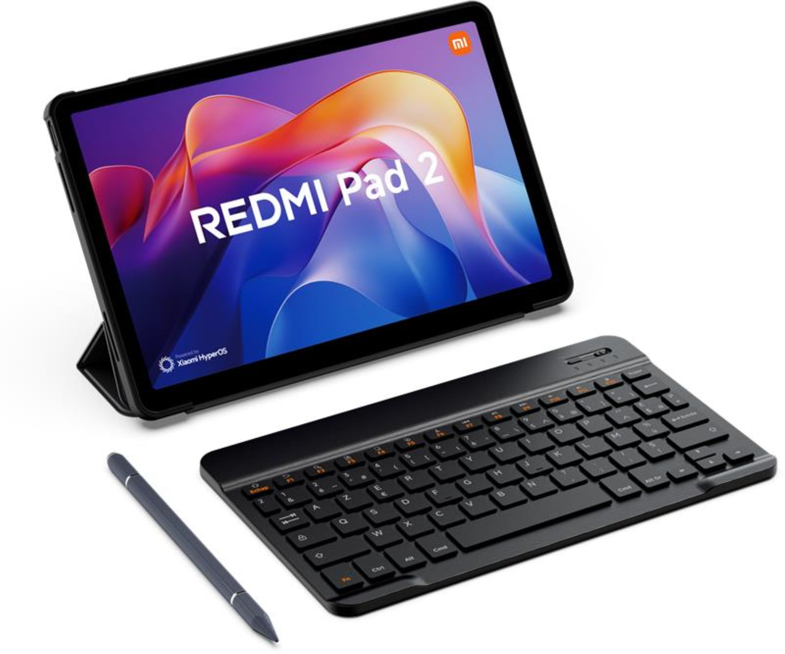Pack Tablette Xiaomi Redmi Pad 2 / 4 Go RAM / 128 Go Stockage / Etui + Keyboard + Stylet