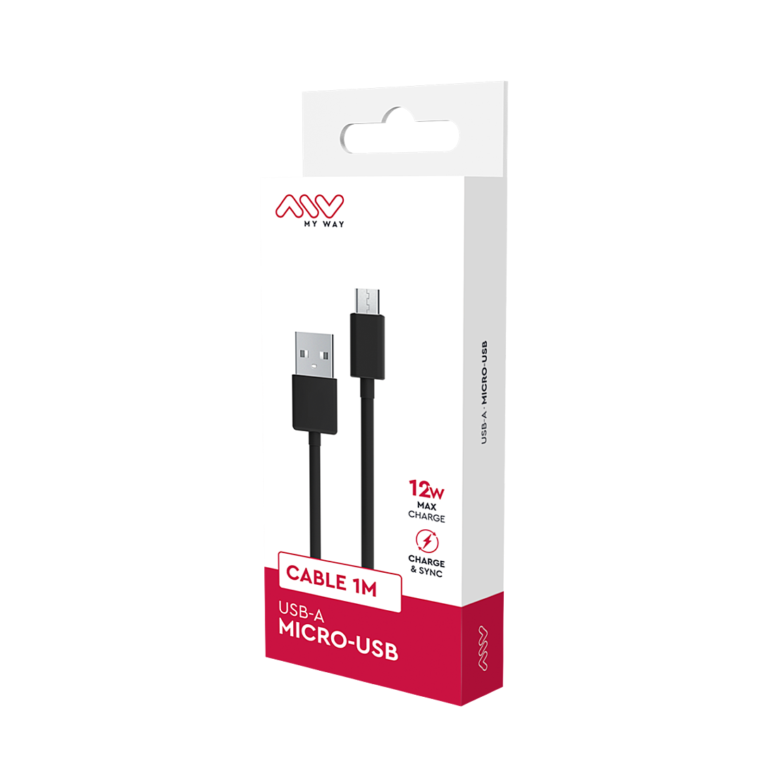 MYWAY Cable USB vers micro USB 1 - vue 2