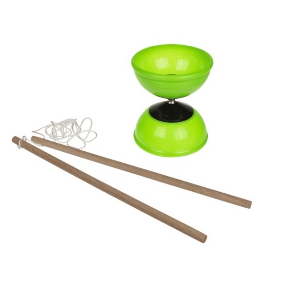 Kit de 6 Diabolos Circus JOJO Spinner avec baguettes