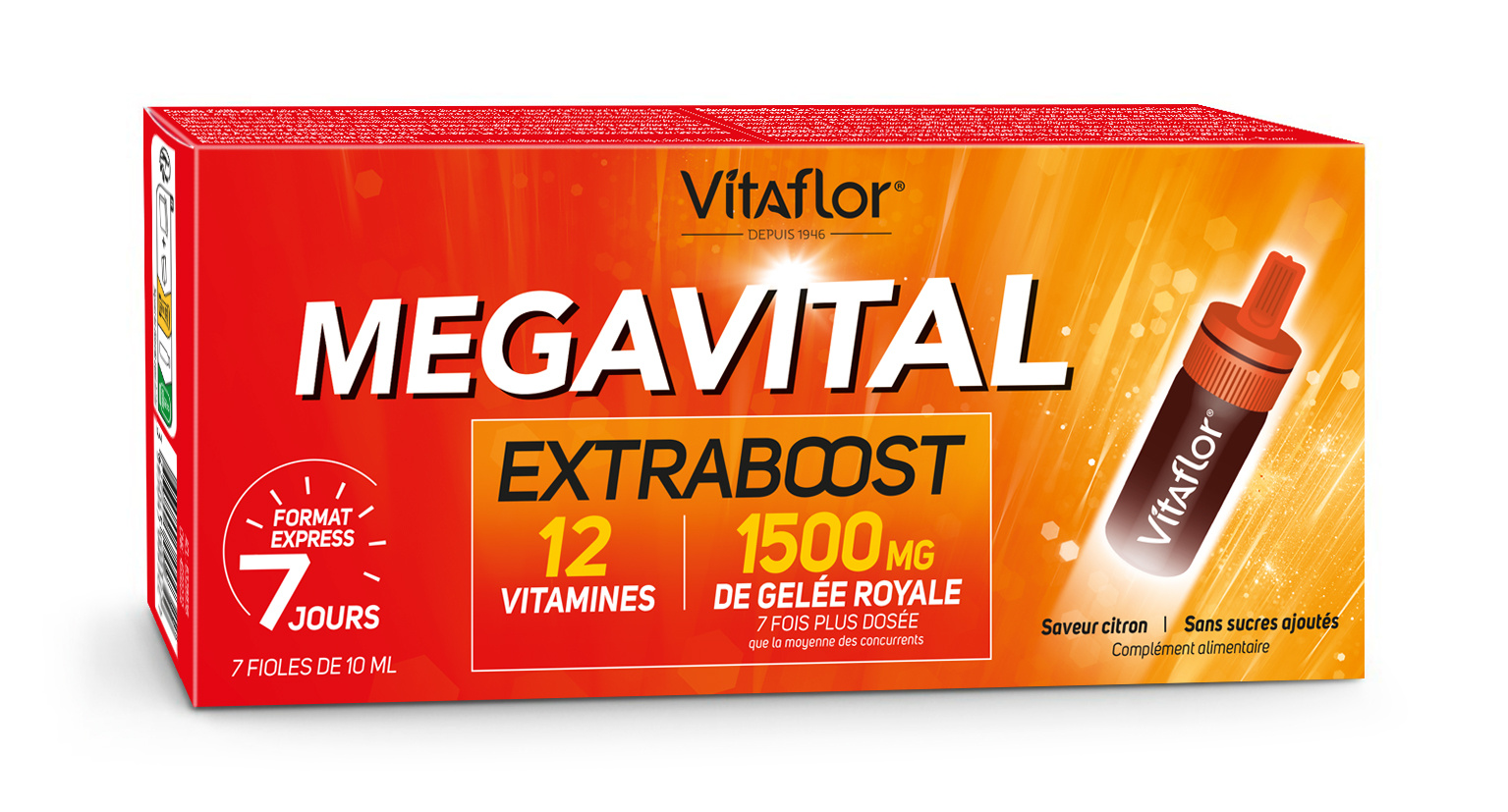 Megavital Boîte de 7 Fioles