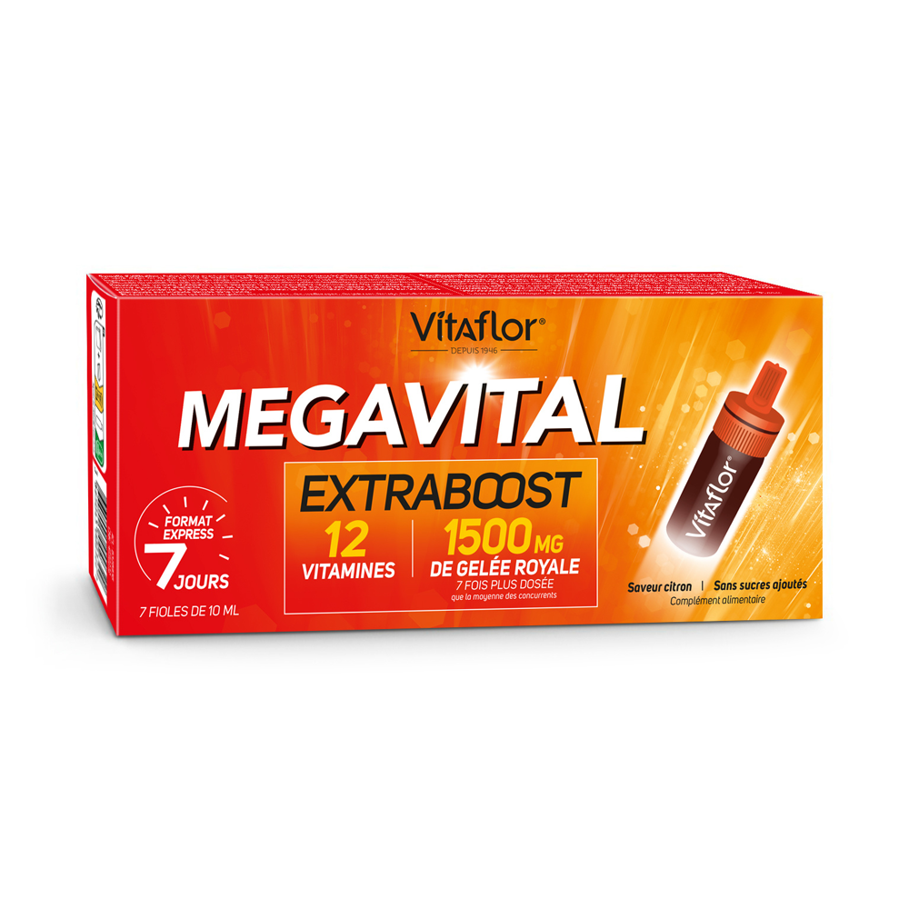 Megavital Boîte de 7 Fioles