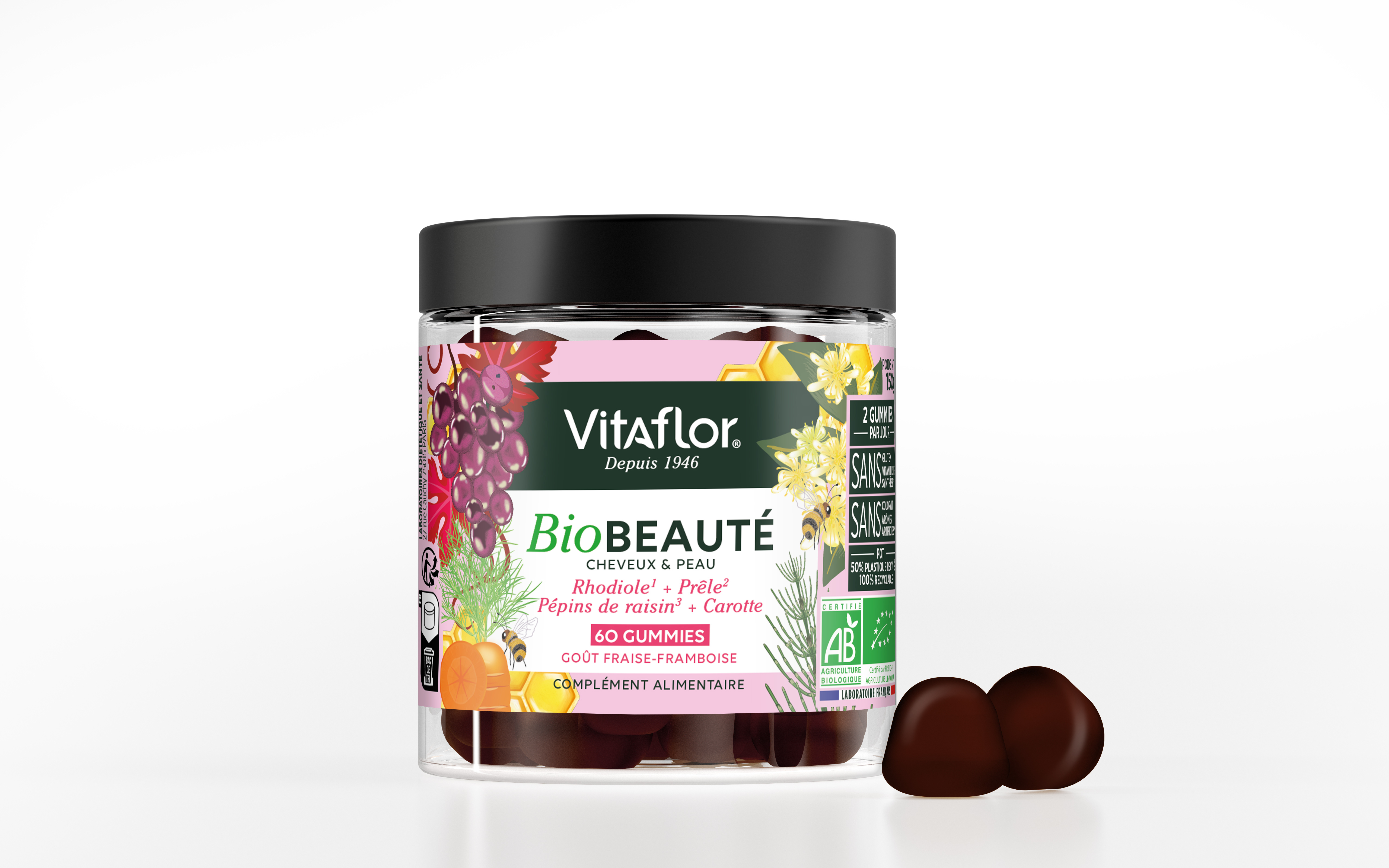 Bio Beauté - Pot de 60 gummies