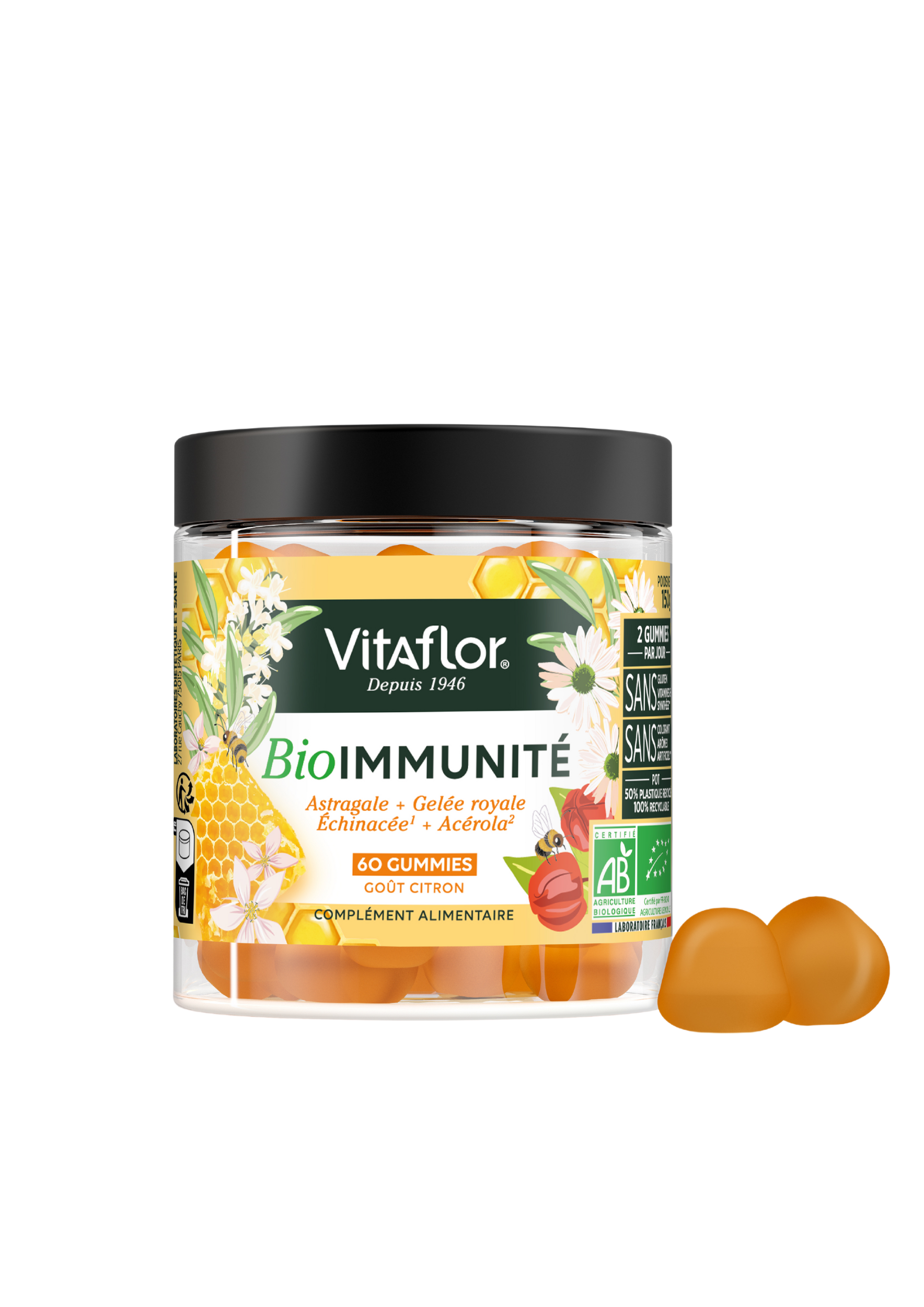 Bio Immunité - Pot de 60 gummies