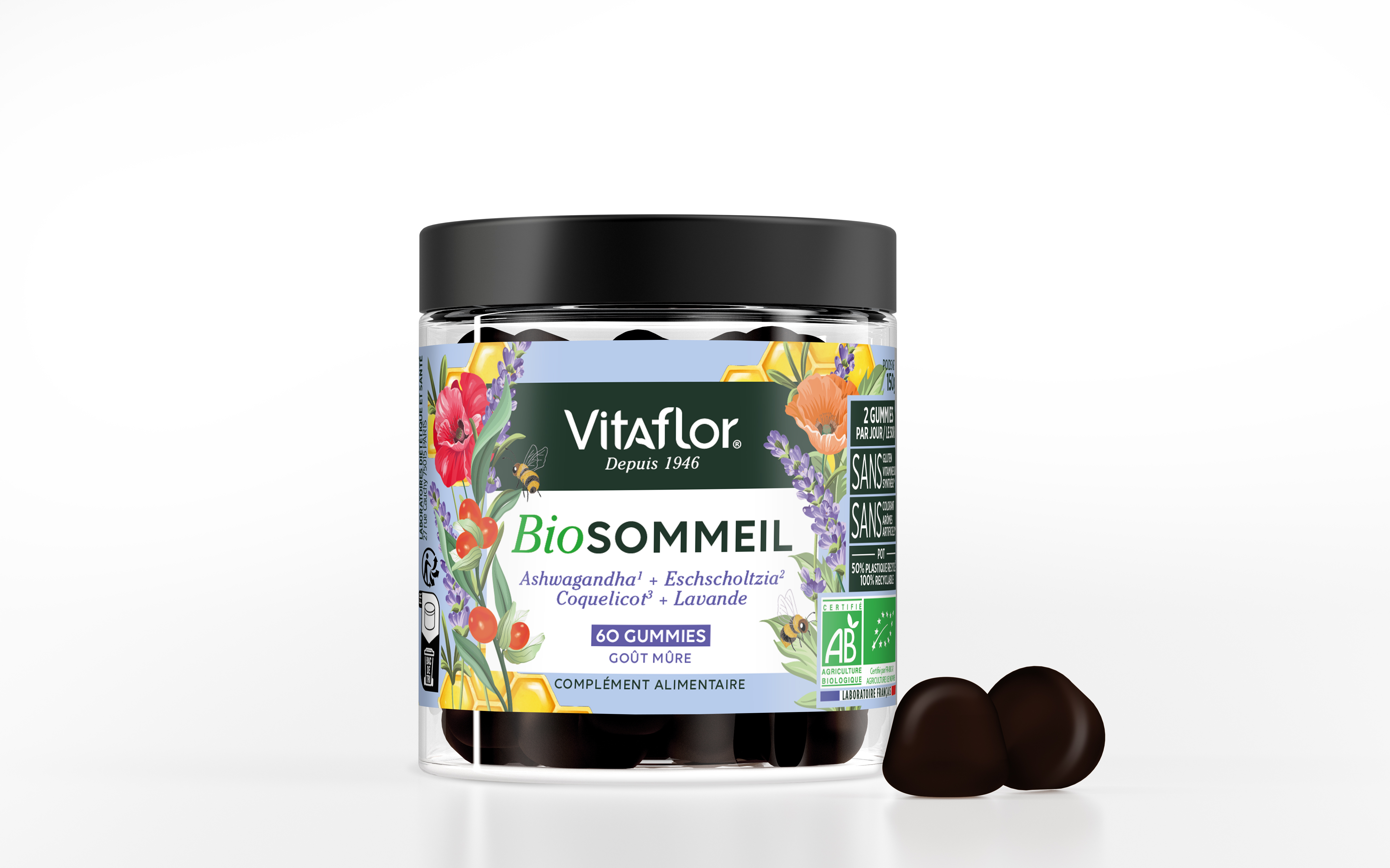 Bio Sommeil - Pot de 60 gummies