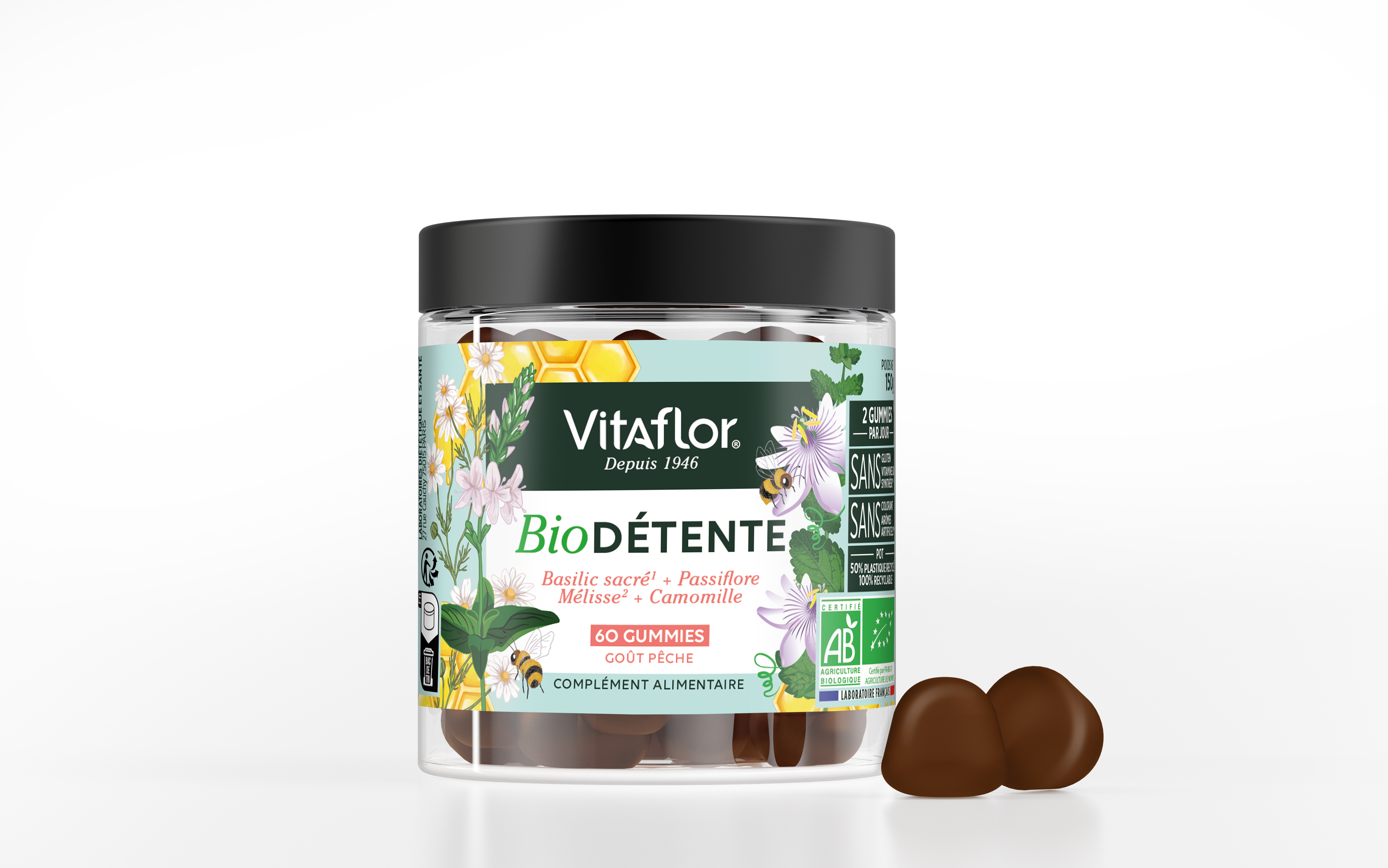 Bio Détente - Pot de 60 gummies