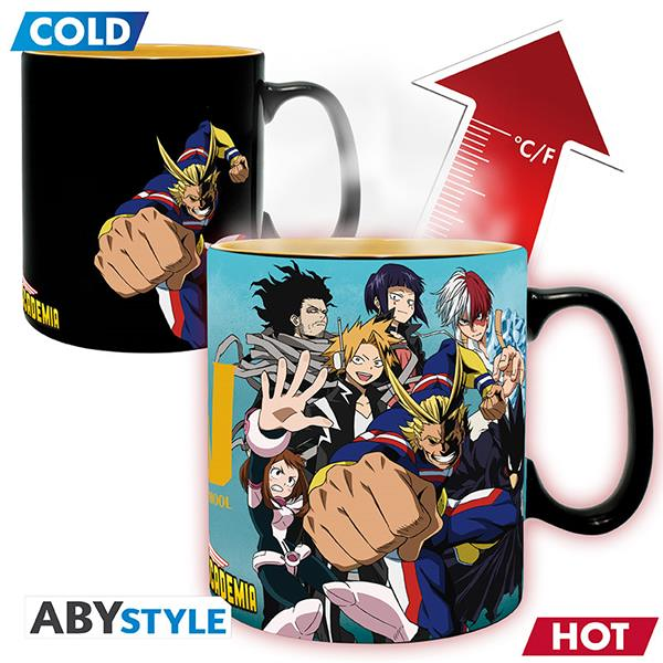 My Hero Academia - Mug - Thermo-Reactif - Groupe