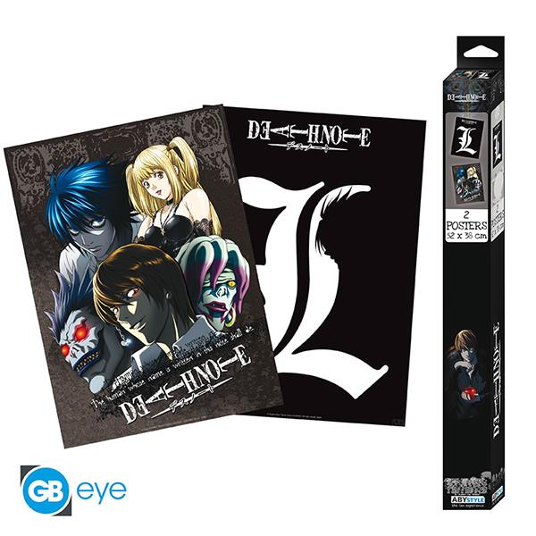 DEATH NOTE Set 2 Chibi Posters L& Groupe (52 x 38 cm)
