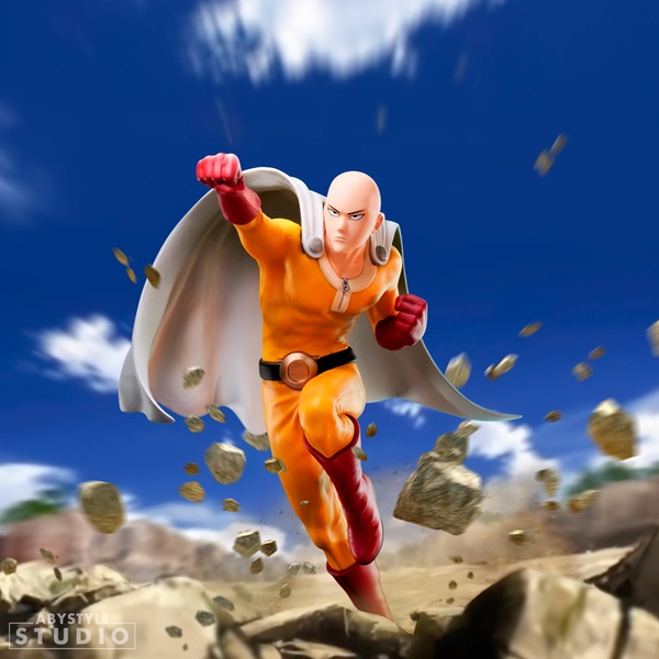 Figurine Sfc Saitama One Punch Man Abystyle Studio - vue 2