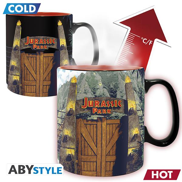 Jurassic Park - Magic Mug Change - 460 Ml - Porte
