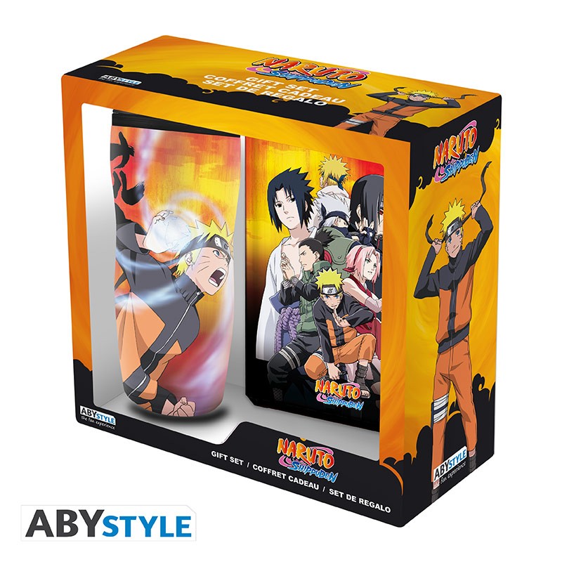 NARUTO SHIPPUDEN Coffret cadeau Mug de voyage + Cahier - vue 4