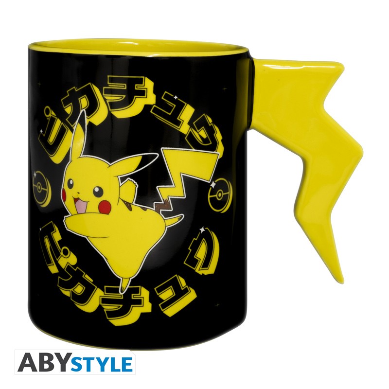 Mug 3D Pikachu anse Éclair Pokemon - vue 6