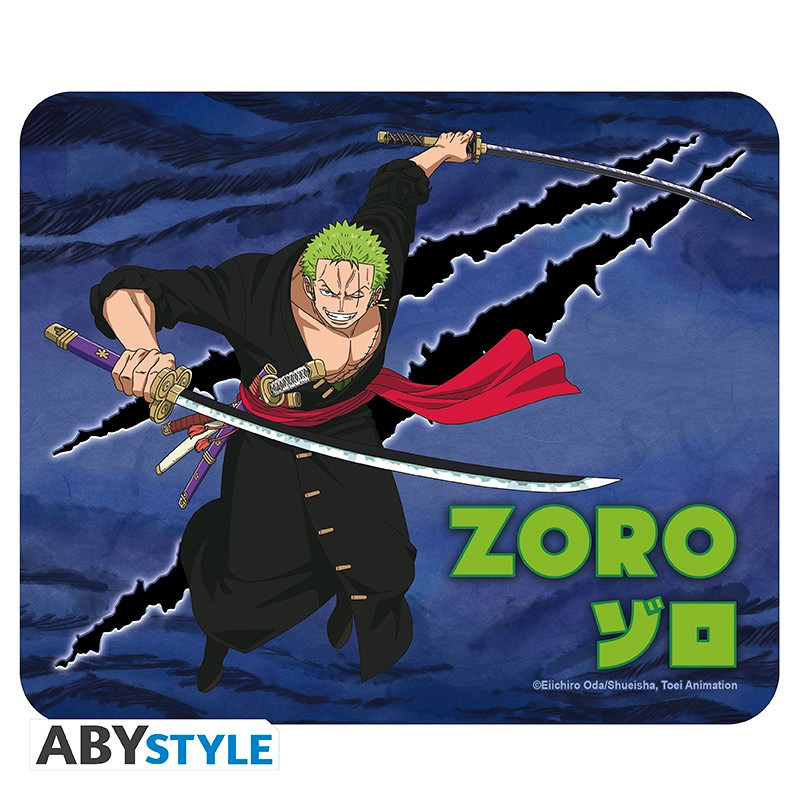 ONE PIECE Tapis de souris souple Roronoa Zoro