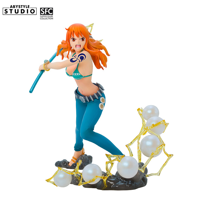 Figurine Sfc One Piece Nami En Mode Combat - vue 3