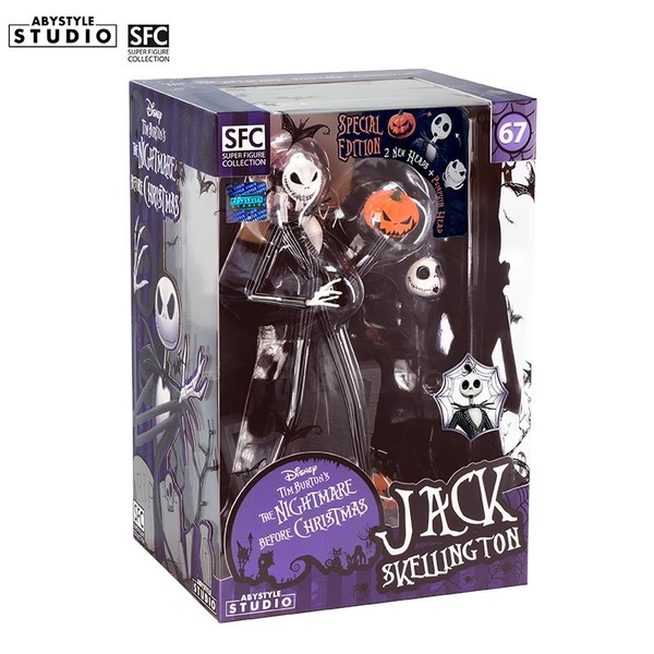 Figurine Sfc Letrange Noel De Mr Jack Jack Scary Smiling Face - vue 2
