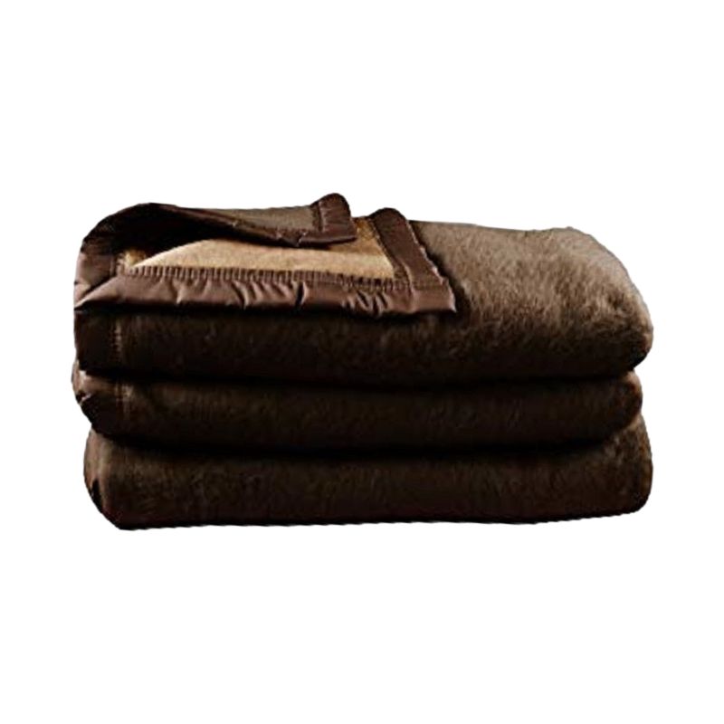 Edredon 150x150 Cm En Gaze De Coton Granit - 125g/m² - 4 Pompons - Lavable 30°C - Oeko-Tex