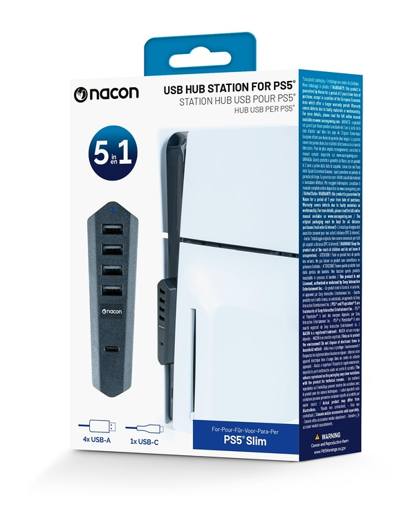 Hub USB pour PS5 slim (PS5)