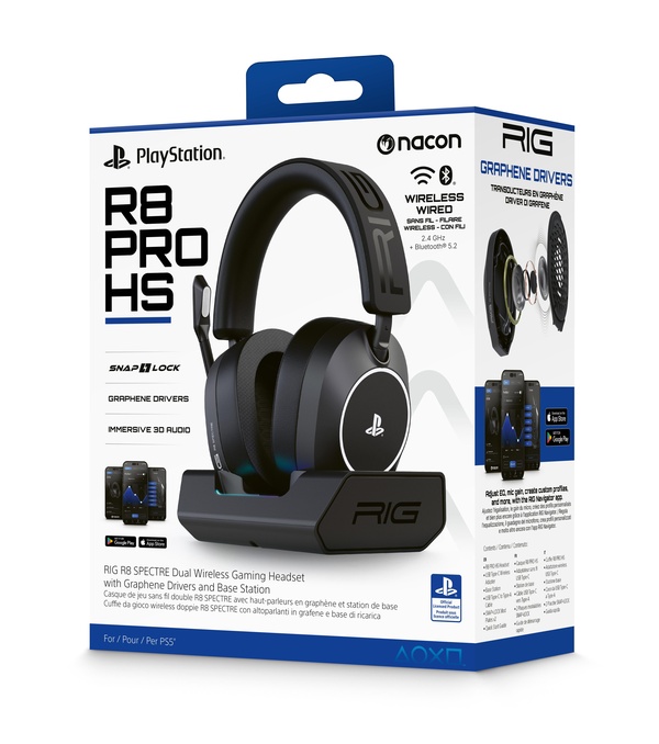 Casque gaming RIG R8 Pro HS Pour Sony Playstation 5 - vue 2