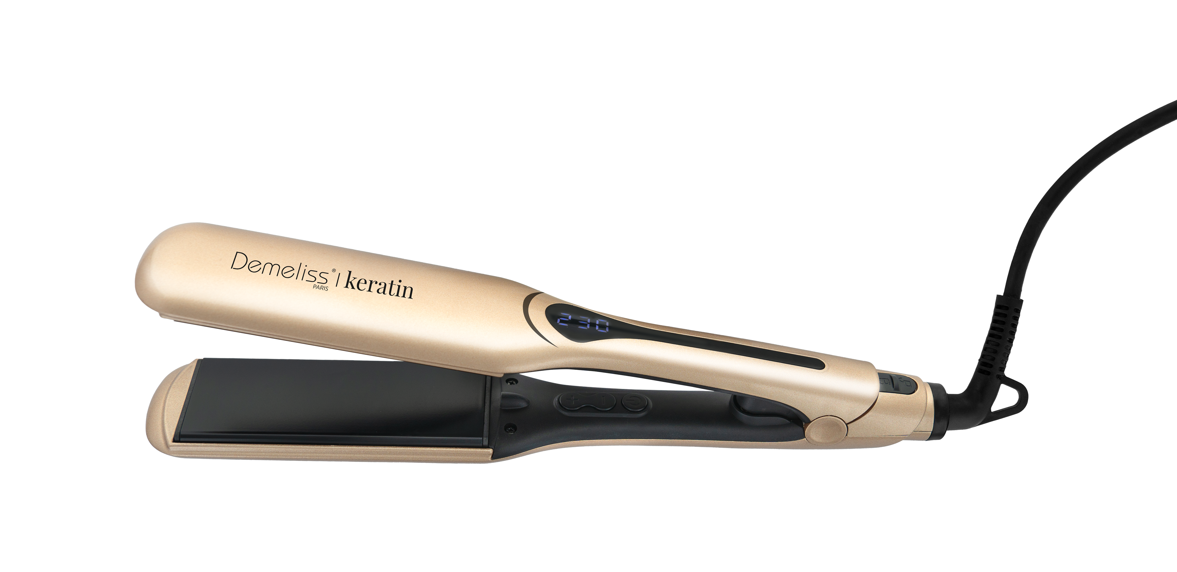 Lisseur SAINT ALGUE Demeliss Kera Gold Plaques larges 45 mm - vue 1