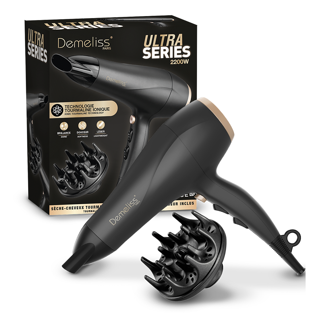 Sèche cheveux SAINT ALGUE Demeliss Ultra Series Diffuseur 3 températures - vue 2
