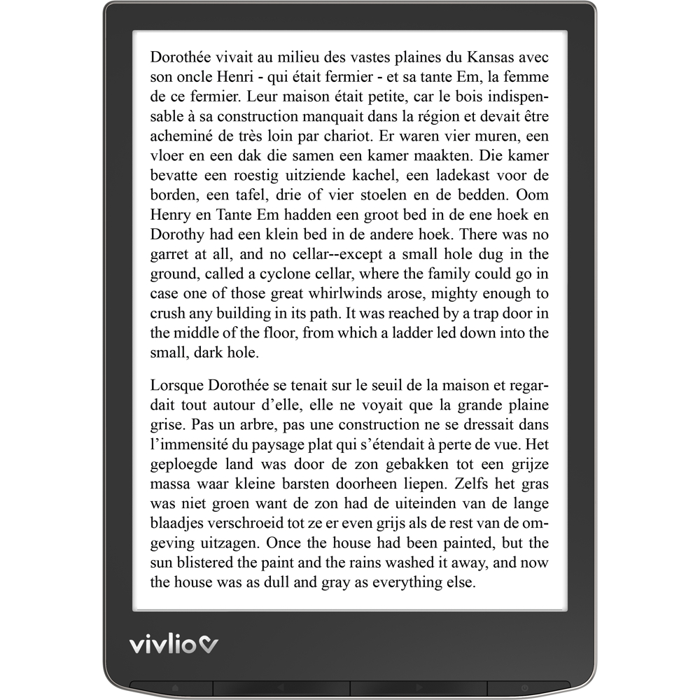 Image 2 : Test Vivlio InkPad 4 : la liseuse grand format s’améliore pour mieux affronter Kobo et Kindle
