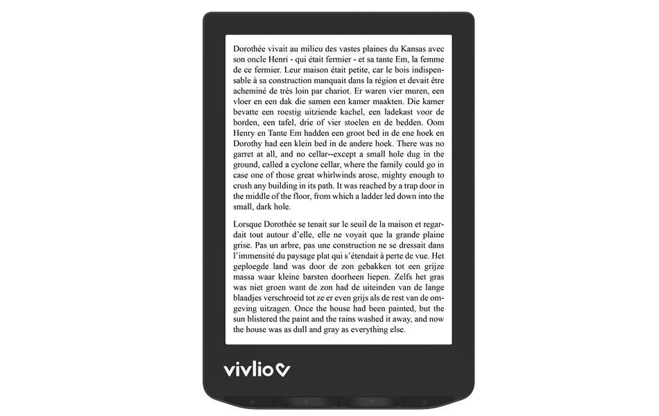 Liseuse ebook Vivlio 6 - vue 1