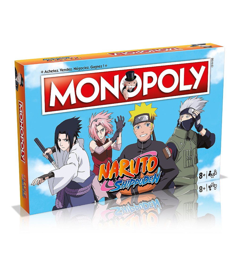Monopoly Naruto Shippuden Hasbro La Boite - vue 6