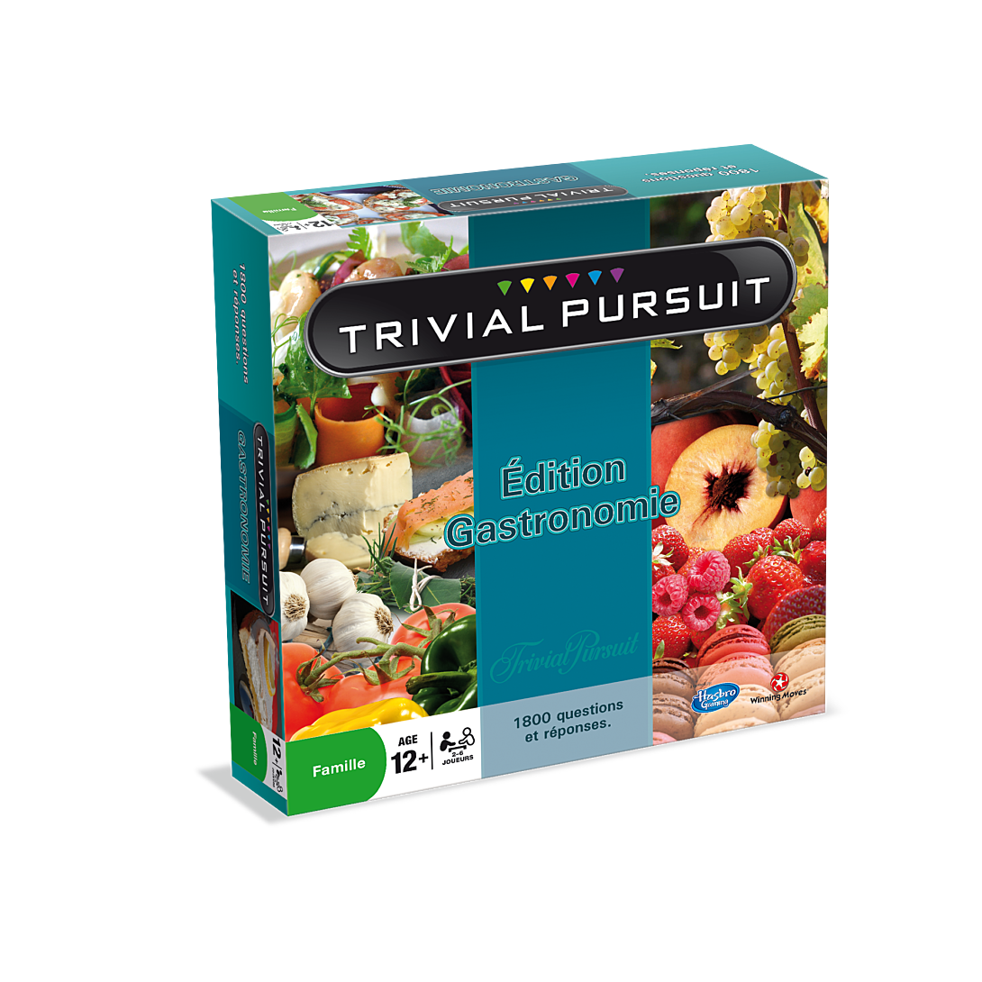Winning Moves Trivial Pursuit Gastronomie + Jeu Carte Enfant Gastronomie Jeu Quizz Jeu de Voyage Jeu Educatif Cartes Educatives Jeux Quizz - vue 5