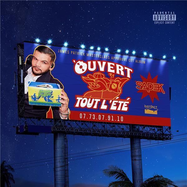 Ouvert Tout L'été - Cover Nuit