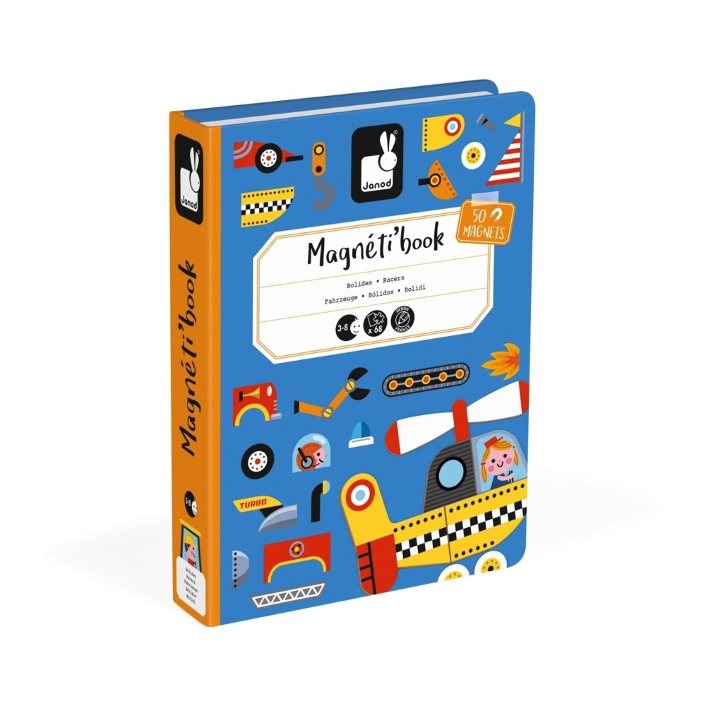 Magnéti'book bolides, 50 magnets