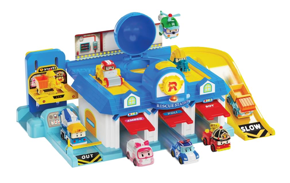 Playset QG Garage mini véhicules SILVERLIT 1 véhicule inclus Dès - vue 3