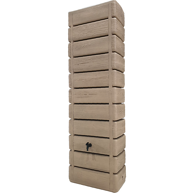 Récupérateur à eau mural WOOD 300 litres Bois