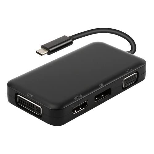 Lot de 20 adaptateurs de port d'affichage VGA plaqués or - Adaptateurs DP vers VGA - Convertisseurs noirs DP vers VGA - Câble mâle vers femelle - Compatible avec moniteur
