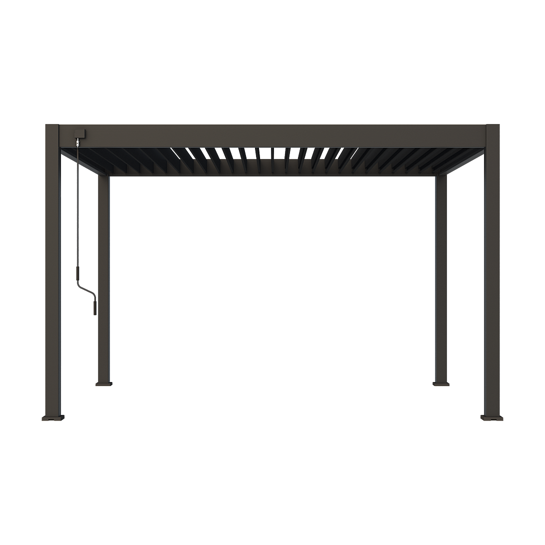 Ombréa Pergola bioclimatique autoportée collection VS 3x4M - vue 2